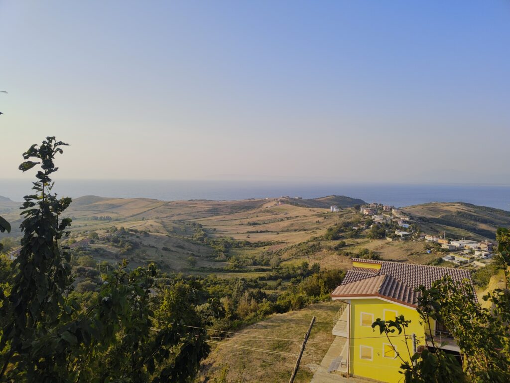 Albania coast view, first impression